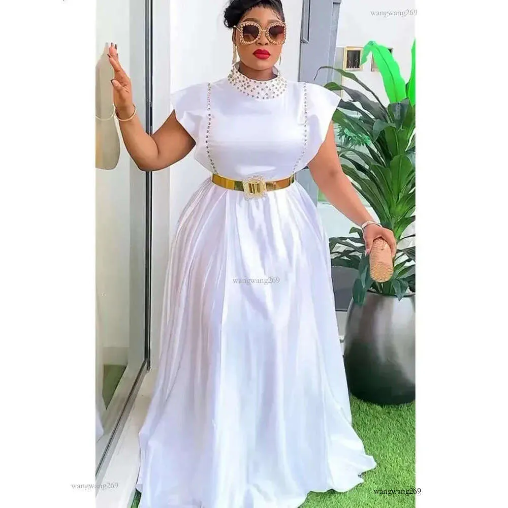 Elegant Bodycon Classy White Maxi Dress for Women's Party, Birthday, Cocktail Event, Prom - White/Black, Slim Fit, Plus Size Available (Style #241105)