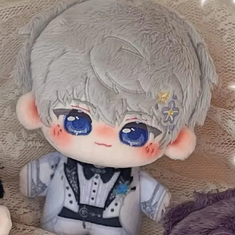 Jeu Genshin Impact Shenhe Cosplay 20cm peluche poupée coton corps Jeu Genshin Impact Shenhe Cosplay 20cm peluche poupée coton corps