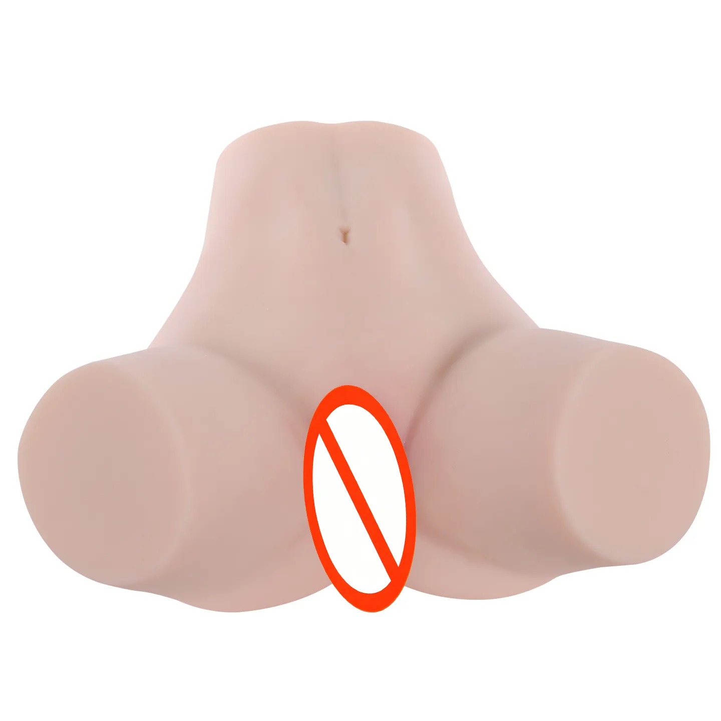 male butt masturbator GEEBA 6304 Silicone Fantasy Male Masturbator Hollow Anal Sex Toys Anus Plug  Butt Plug Anal Dilator Enema Male Prostate Massager