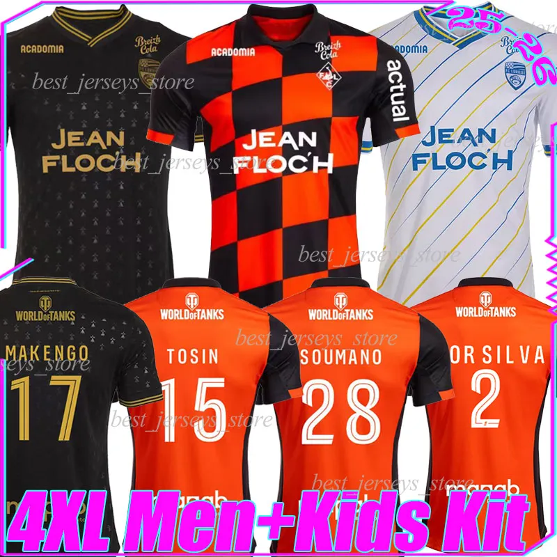 Short FC Lorient Macron Vintage Orange - Porté Match #26 - Taille M