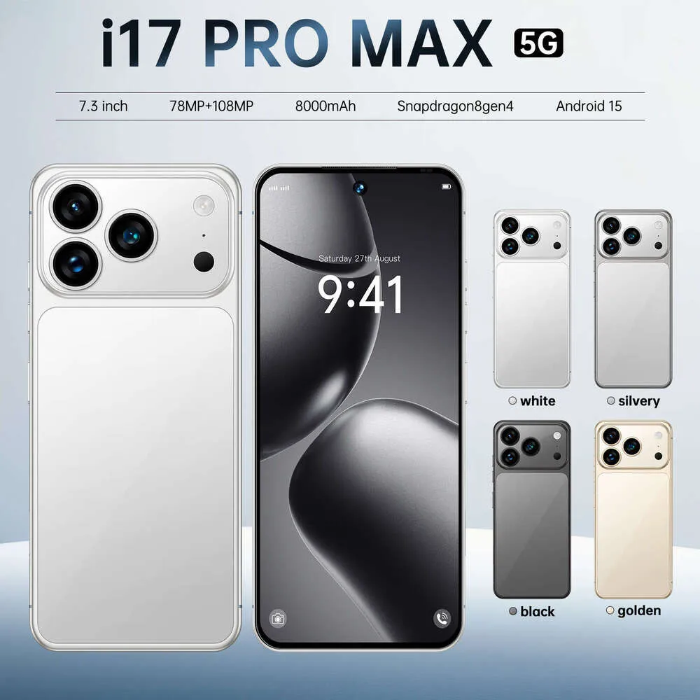 Smartphone I17 Pro Max 4G Network   Android 15, 4GB... 