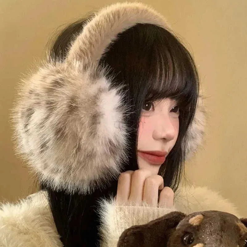 Textured Neutrals: Patterned Earmuffs with Knit Sweater Textured Neutrals: Patterned Earmuffs with Knit Sweater — Earmuffs Outfits