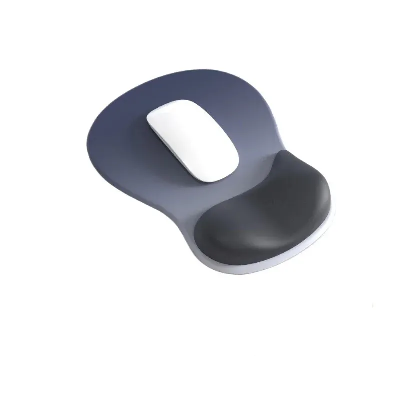 Tappetino per mouse ergonomico con supporto per il polso e base antiscivolo in PU, per alleviare il dolore, comodo tappetino per mouse per computer, sollievo dal dolore, con base antiscivolo in PU