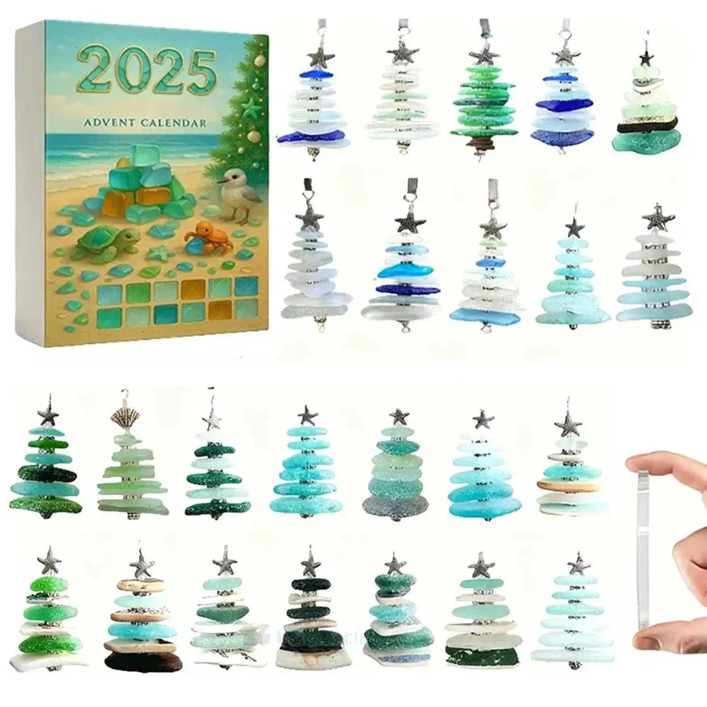 Calendario De Adviento De Capibara 2025 - 24 Figuras De Acrílico 2D, Para Decorar El árbol De Navidad O Escritorio