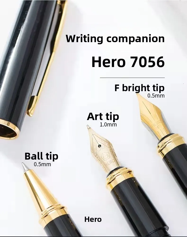HERO ヒーロー万年筆 7056 ギフトボックスセットを￥2,713 | DHgate