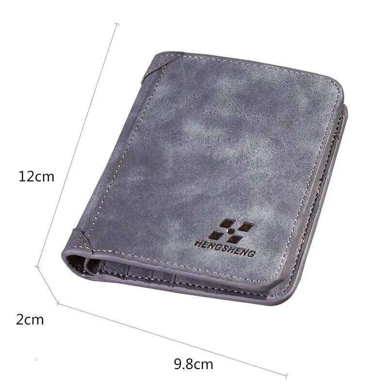 Portafoglio Minimalista In PU Personalizzato - Custodia Carte Unisex, Slim, Vari Colori