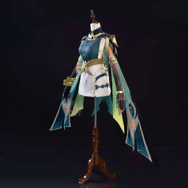 Genshin Impact Nefer Cosplay Costume Wig Dress... From 21,75  | DHgate