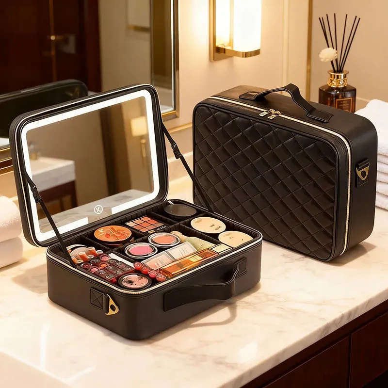 WomenCosmetic Large Travel Makeup Case With Mirror ... From Coisinistore, $37.03 | DHgate.Com WomenCosmetic Large Travel Makeup Case With Mirror ... From Coisinistore, $37.03 | DHgate.Com
