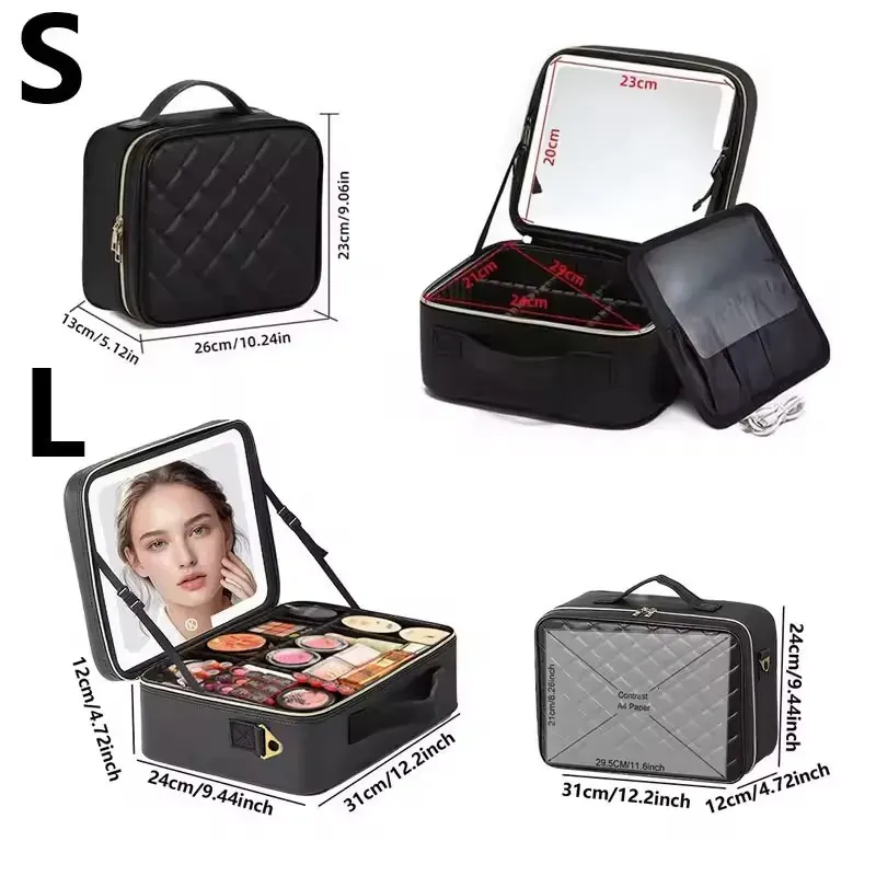 WomenCosmetic Large Travel Makeup Case With Mirror ... From Coisinistore, $37.03 | DHgate.Com WomenCosmetic Large Travel Makeup Case With Mirror ... From Coisinistore, $37.03 | DHgate.Com