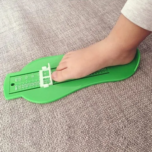 Adjustable ABS Foot Ruler Measurement Gauge For Infants And Kids