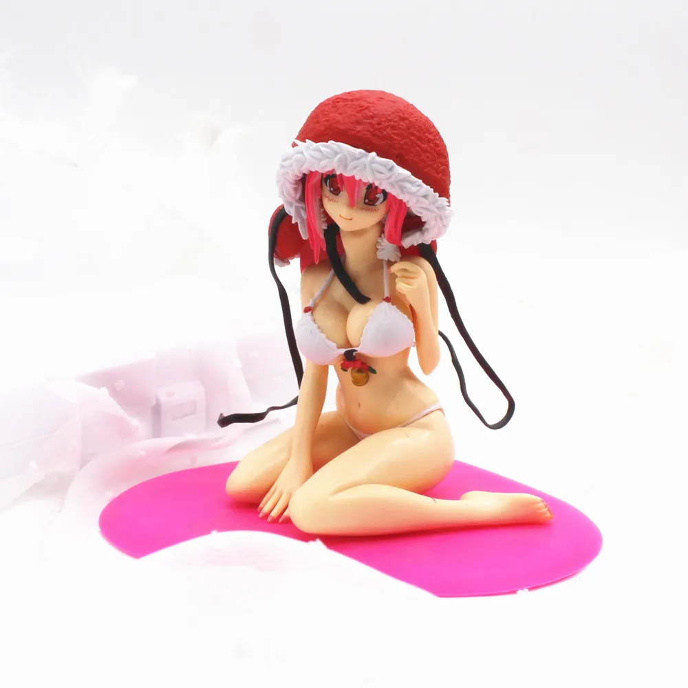 Super Sonico Figure: Bikini Christmas Ver. PVC Action From