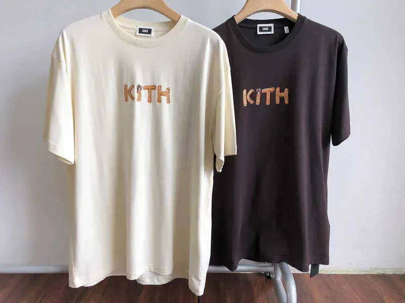 Men's T-Shirts Good Quality 2023ss Kith French Fries Fashion T-shirt Men Tokyo Limited Women Vintage T Shirt Tee Mens Clothing