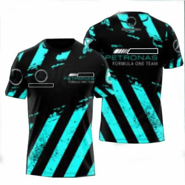 F1 racing t-shirt summer short sleeve jersey same style customization