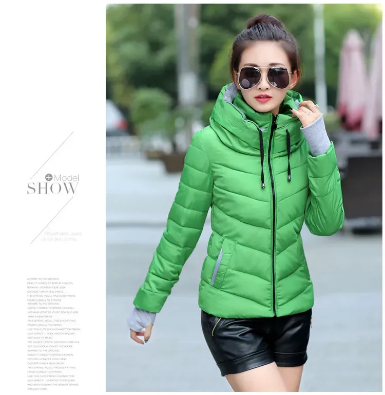 LL Women Yoga Short Down Jacket Outfit Solid Color Puffer Coat Sports Winter Padded Parka ll008