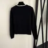 Designer Elegant Autumn Knit Sweater Pullover Long Sleeve Hooded Spandex bd31 - Picture 4 Of 5
