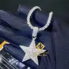 אייס אאוט נוצץ תכשיטי יוקרה 925 כסף D VVS1 Moissanite יהלומים
