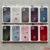 강화 유리 통합 렌즈가있는 Ag-Glass Shell Case 실리콘 보호 케이스 iPhone 11 12 13 14 15 Pro Max 용 lemicone alicon