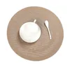 Table Mats Meal Mat Pvc Water Resistance Dining Heat Insulation Household Decorative El Restaurant Kitchen Supplies Tableware Pad