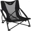 Lägermöbler Mountain Tech Compact Low Profile Outdoor Folding Chair with Carry Case - Green