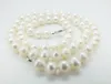 Choker 3A 6MM Natural White Potato-Shaped Pearl Necklace For Friends Mom Gift 18"