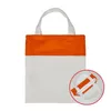 Shopping Bags Sublimation For Customize Printing Reusable Eco Friendly Canvas Cotton Tote Bulk Carry Bag