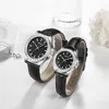 Wristwatches Ashton Couple Pair Waterproof Quartz Men's Watch