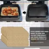 Cookware Sets 200 Pcs Air Fryer Parchment Paper Liners For Ninja Foodi XL Smart FG551 6-In-1 Indoor Grill Accessories