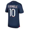 24 25 MAILLOT MBAPPE Soccer Jerseys Kids Kit 23/24 Player Versie Training Pre Match 2023 2024 Maglia Paris Home Away Football Shirt Hakimi Fabian Vitinha O Dembele