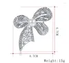 Broches broche nœud papillon broche strass cristal broches pour mariage nuptiale fête Bouquet bricolage bijoux accessoires conceptions AD061