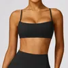 Yoga -Outfit Sport Bra Frauen schöner Rücken Nude Trockning schockdes Fitnessstudio Top Fitness Push Up Female Unterwäsche -Training Bralette