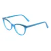 Sunglasses Frames Children Acetate Cat Eye Glasses With Spring Hinge For Prescription Lenses