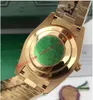 BP Fabrika V2 En İyi Versiyon Otomatik Hareket 2813 41mm Gül Altın Paslanmaz Çelik Çerçeve Kadran Erkekler Yeni Stil Saatleri