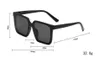 Designer L Solglasögon Man Sports Beach Costa Solglasögon Män brev V Solglasögon för kvinnor Män mode Retro Square Frame Driving Black Sun Glasses Trend Eyewear