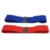 Belts High Quality Womens Lady Elastic Cinch Belt Wide Stretch Waist Band Clasp Buckle 1PC