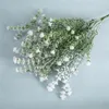 Dekorativa blommor Spray Snow Scatter täcker himlen med stjärnor Simulera dekorera julmynta konstgjorda G1296