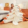 50-190cm Huge Cute Goose Plush Toys Big Duck Doll Soft Stuffed Animal Sleeping Pillow Cushion Christmas Gifts for Kids and Girls 231229