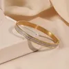 Designer parafuso pulseira pulseira moda luxo jóias cuidador original na moda 18k diamante de ouro para mulheres homens pulseiras de prata jóias pulseira mdn5