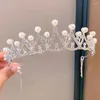 Hair Accessories 1PC Charmng Princess Crystal Tiaras And Crowns Headband Kid Girls Love Bridal Prom Crown Wedding Party Accessiories Jewelry