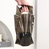 Aufbewahrungsbeutel Schwarzer Milchtee-Verpackungsbeutel Coffee Shop Takeaway-Getränke mit Einzel- oder Doppelbecher-Einweg-Plastiktasche