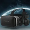 VR Glasses 3D Sanal Gerçeklik G04E Oyun Konsolu Kulaklık Cep Telefonu Stereo Film Dijital Kask Destek Android iOS Sistemi DHL ÜCRETSİZ