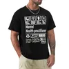 メンズタンクトップメンタルヘルスプラクティショナーは問題のデザインTシャツクイックドライTシャツを男性パック