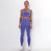 Active Set Women Gym ActiveWear Yoga Bra Leggings Set Woman Workout Running Clothing Women's Clothing Sport Sport för Sports Fitness