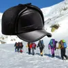 Berets Winter Trapper Hat With Ear Flaps Thermal Ski Thickening Snow Lei Feng For Running Skateboard Bike Hiking Women