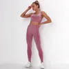 Actieve sets Dames Gym Activewear Yoga BH-legging Set Vrouw Workout Hardloopkleding Dameskleding Sportpak voor sport Fitness