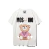 Moschino Sunmmer Femmes Hommes Designers T-shirts T-shirts T-shirts Lettre de mode Impression à manches courtes Lady Tees Luxurys Vêtements décontractés Tops T-shirts Vêtements 594