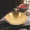 Patelnia Griddle Pan garnek domowy naczynia kuchenne non kij suchy koreański styl do restauracji podwójne uszy ze stali nierdzewnej