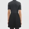 Party Dresses Black Dark Gray Mini Dress Autumn Winter Women 2024 Clothes