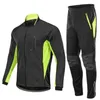 Racing Sets Cycling Clothing Men's Bicycle Suit Winter Warm Thickened Cold Protection Windproof Motorcycle Riding