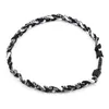 Ожерелья с подвесками Титановое плетеное спортивное ожерелье для бейсбола/софтбола (черный)
