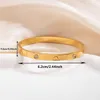 Designer-Armreif mit Schraubverschluss, modisch, luxuriös, für Carer, Original, trendig, 18 Karat Gold, Diamant für Damen und Herren, Nagelarmbänder, Silberschmuck, Armband IJRH